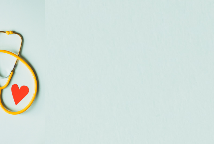 Image of stethoscope with heart