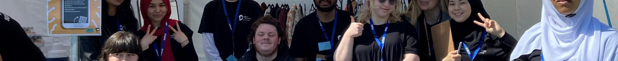 Young Leaders at their sustainability stall 2023