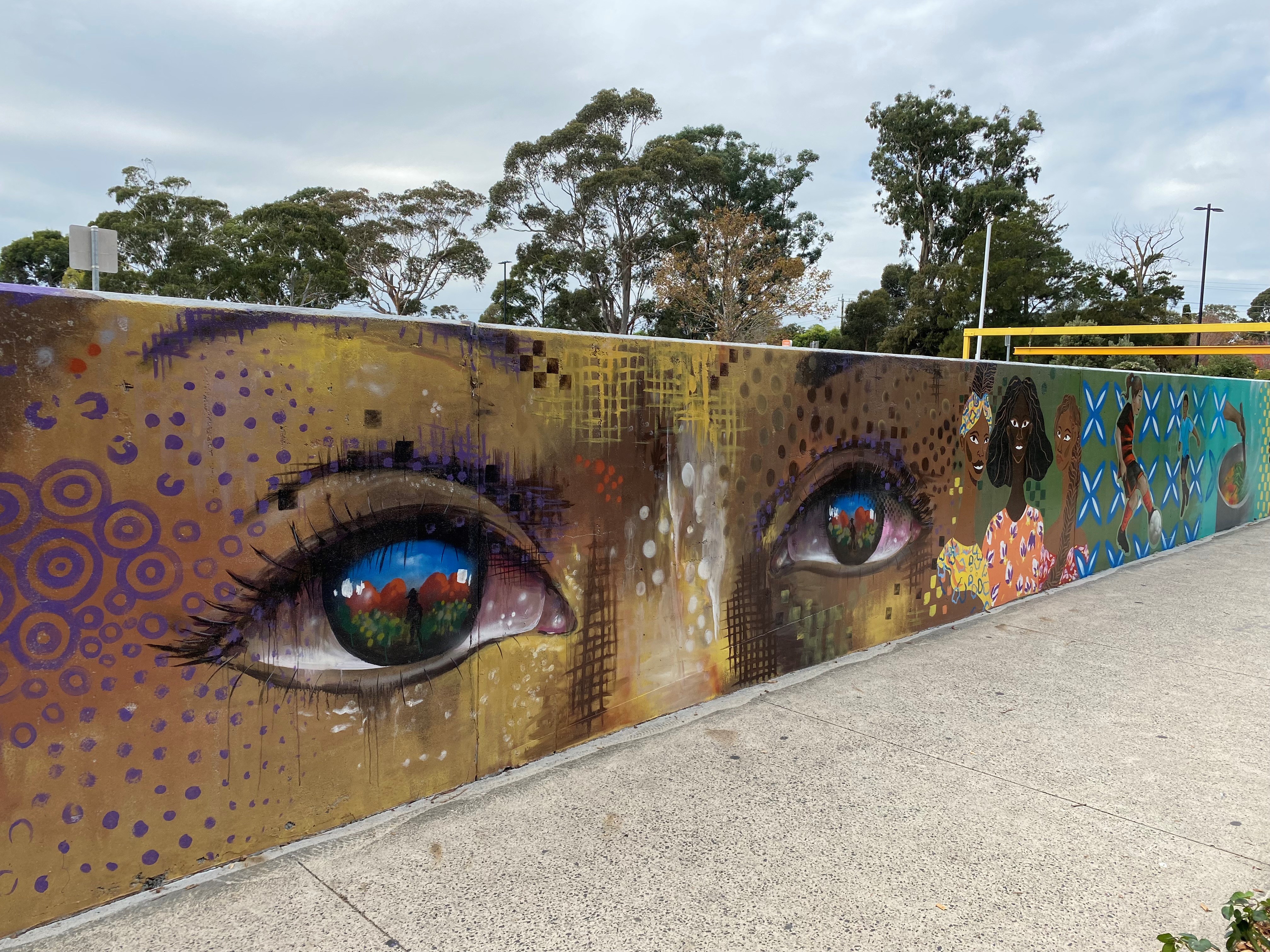 'Greater Dandenong. My Place. My Community' Art Mural 'Greater Dandenong. My Place. My Community' Art Mural